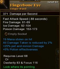 Fingerbone Eye