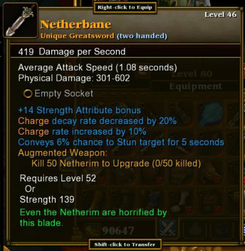 torchlight 2 augmented weapon