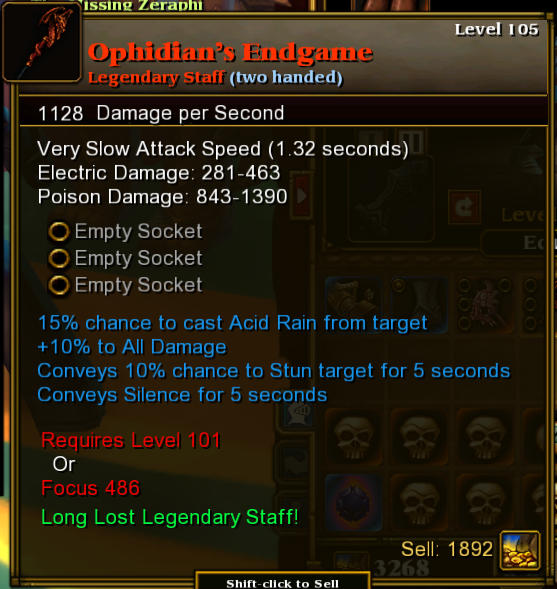 Ophidian's Endgame Torchlight Wiki Fandom