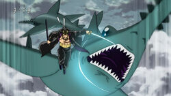 Guemon killing Fly Shark