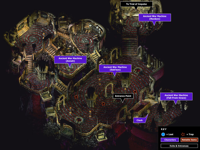Fortress of regrets main hall map