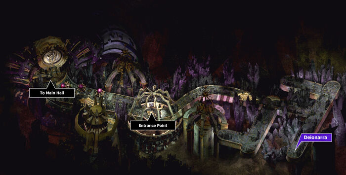 Fortress of regrets entrance map