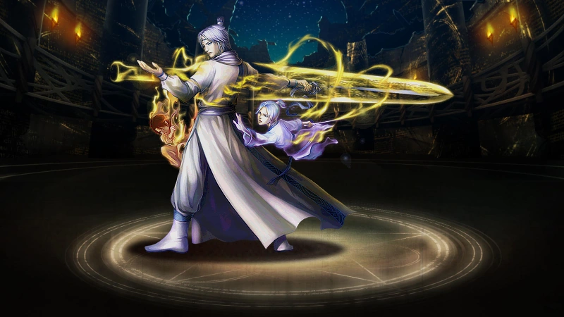 轩辕圣剑 皇甫朝云与皇甫暮云