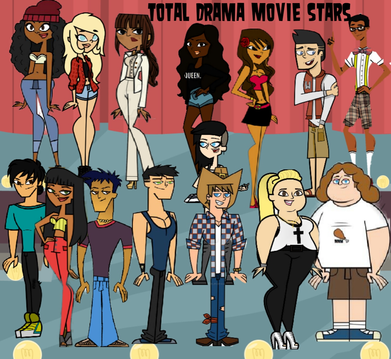 Total Drama Movie Stars | Total Drama: The Next Generation ...