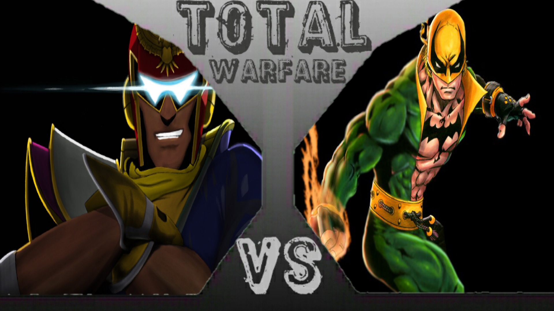 Captain Falcon vs Iron Fist  Total Warfare Fanon Wikia 