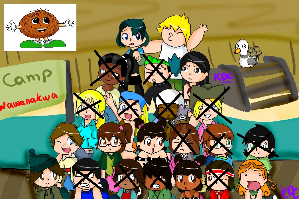 Eliminations Totaldrama0101 Camp Wiki Fandom
