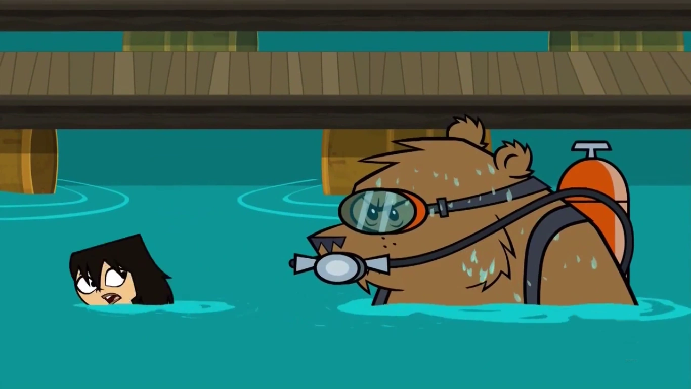 Image Scuba gear bear.png Total Drama Wiki FANDOM powered by Wikia
