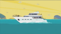 Yacht with new cast