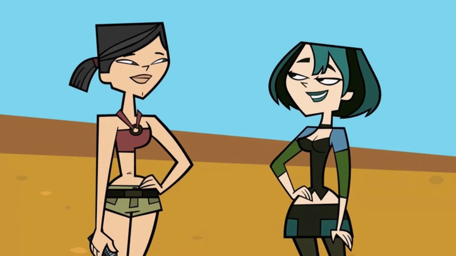 Image Heather And Gwenpng Total Drama Wiki Fandom Powered By Wikia 1885