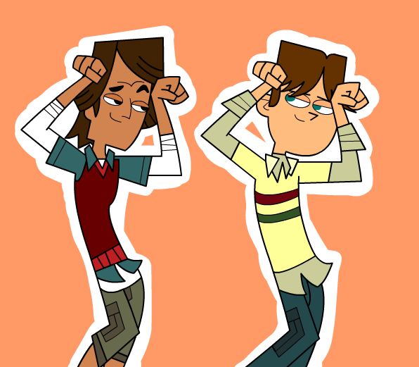 Image Noah and Cody Caramelldansen by Brockleon.png Total Drama