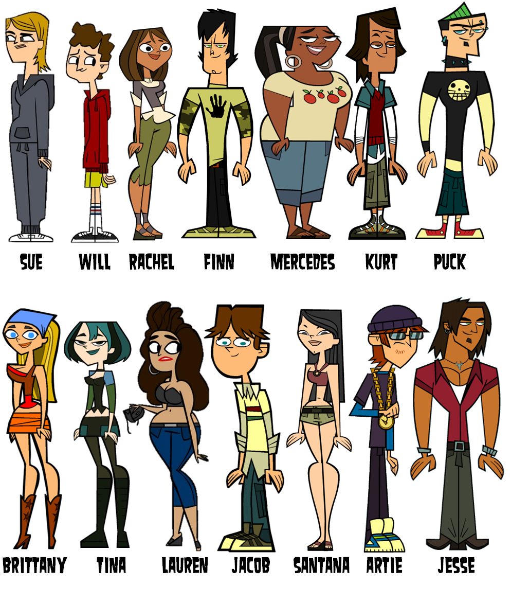 User blog:Dakotacoons/Total Drama & Glee Parallels | Total Drama Wiki