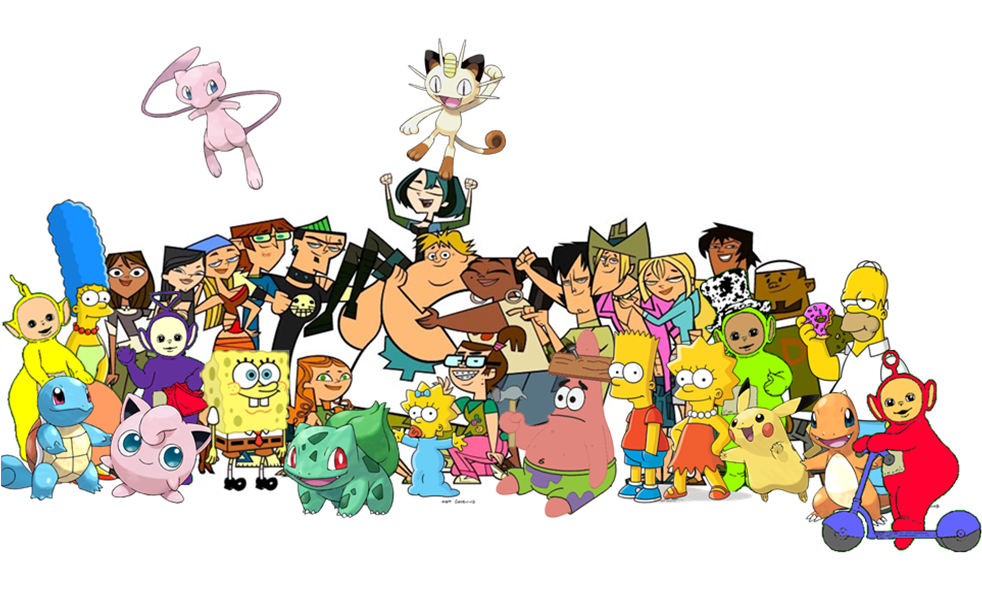 Image - TDI Cartoon Group.png | Total Drama Wiki | FANDOM powered by Wikia