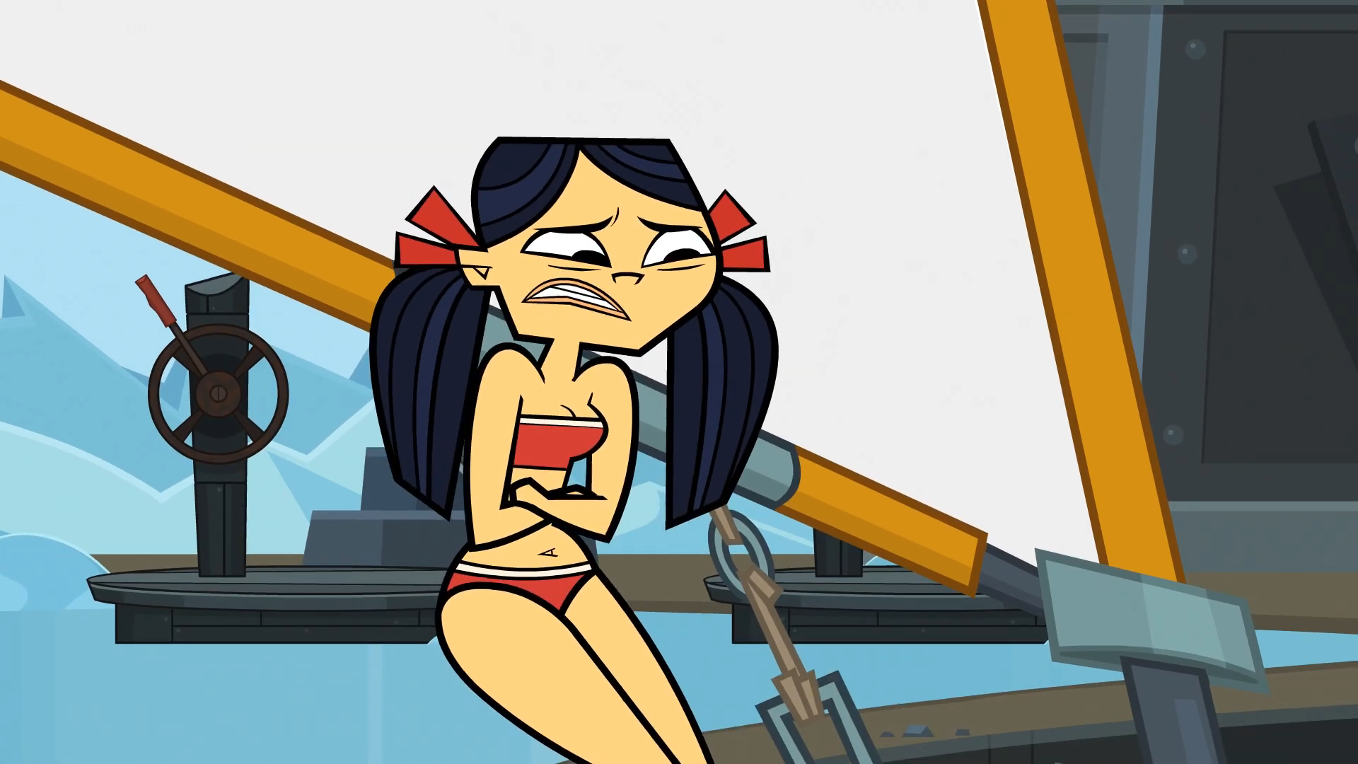 Image - Cut scene in 22 episode.png Total Drama Wiki FANDOM powered.