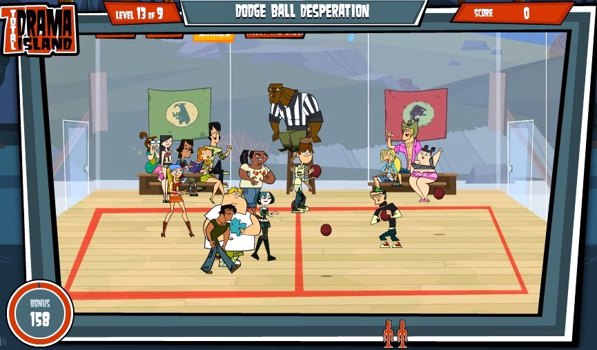 TOTAL DRAMA FIGHTERS GAMEPLAY MUGEN