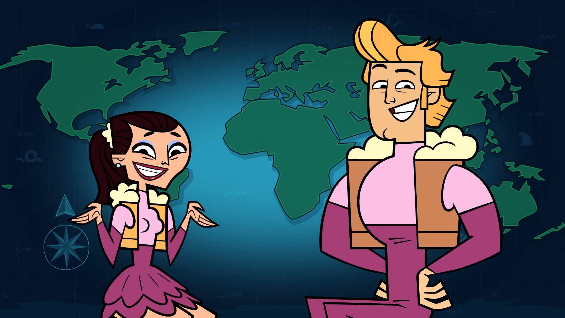 Image - Ice Dancers smile all the time.png | Total Drama Wiki | FANDOM ...