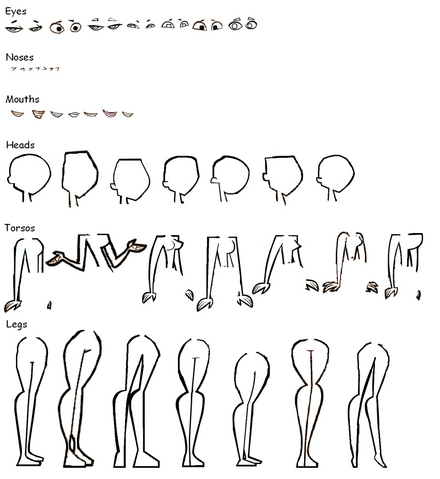 Image - TDI girl base.PNG | Total Drama Island Fanfiction wikia