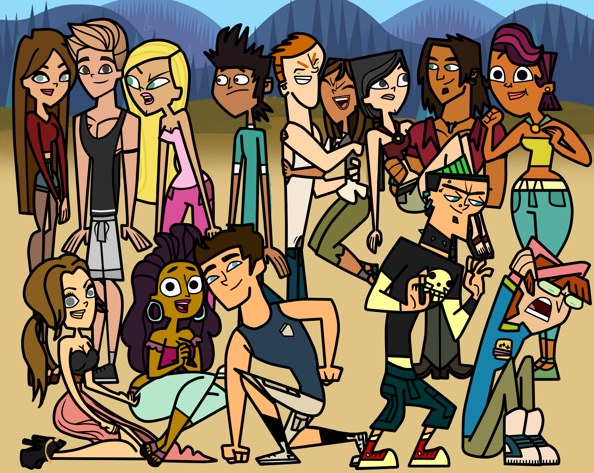 Total Drama Character Template