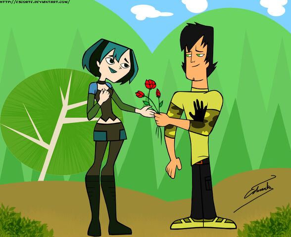 Image Gwen And Trent Total Drama Island Fanfiction Wikia