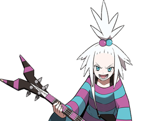 maked girl gym leaders spy on young couple
