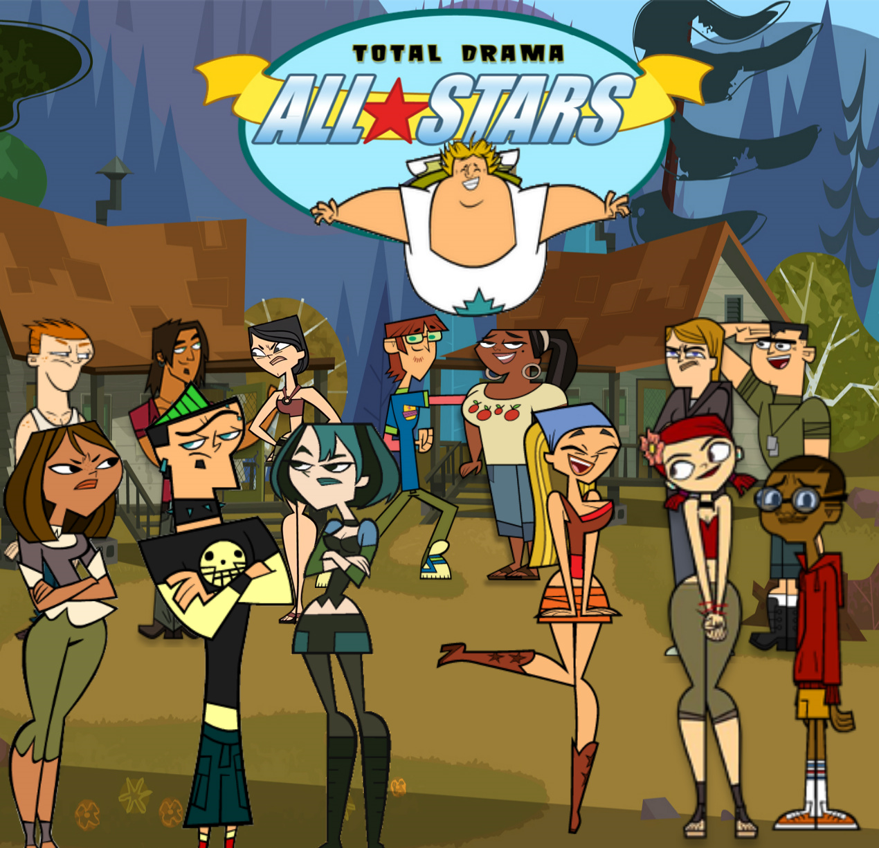 Total drama island картинки