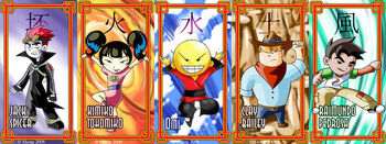 Xiaolin ShowDown Cards by shongcredible