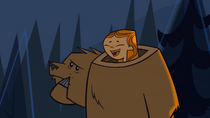 S01E06 Izzy po zdjęciu głowy niedźwiedzia