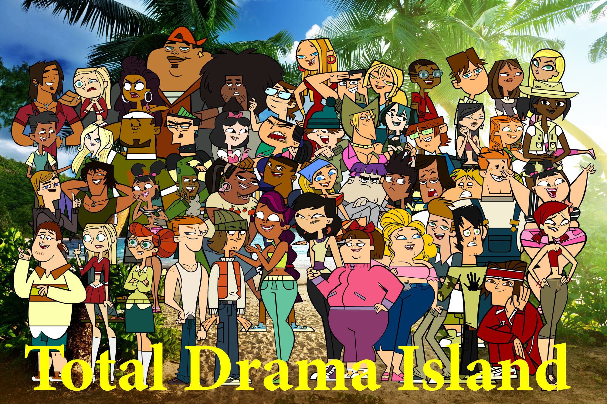 New Total Drama Island Characters