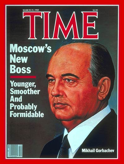 Image result for mikhail gorbachev becomes president