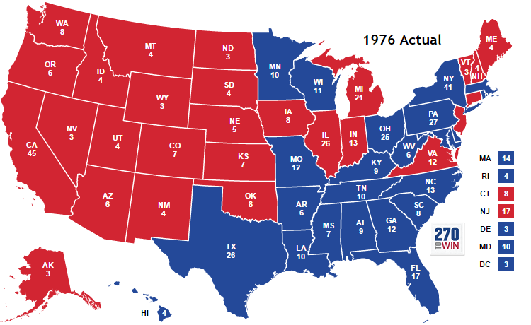 United States presidential election, 1976 Historica Wiki Fandom