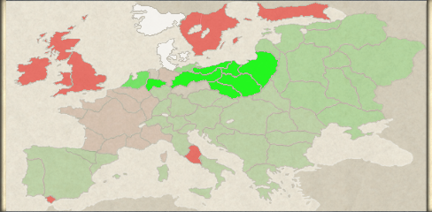 napoleon vs empire total war map