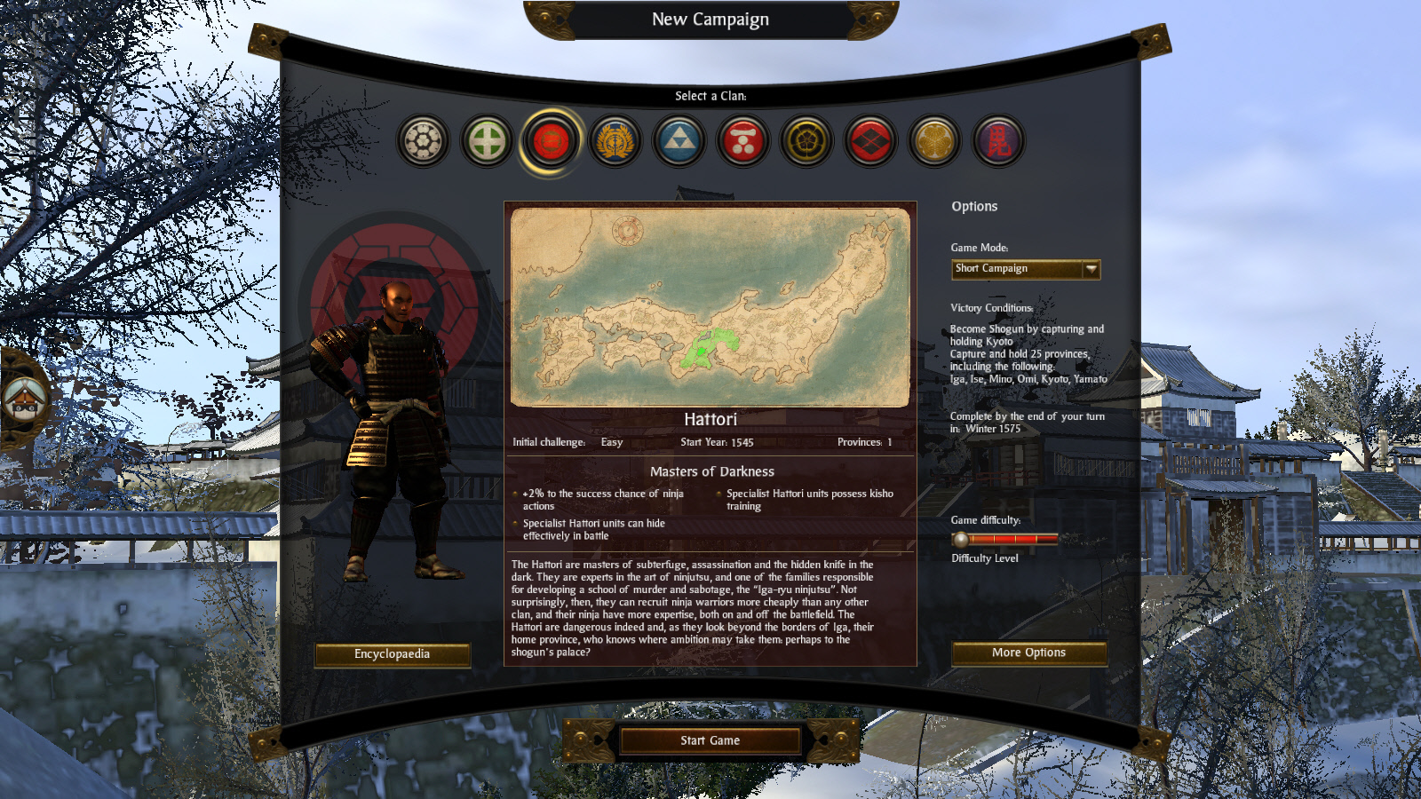Hattori Clan Total War Wiki FANDOM powered by Wikia