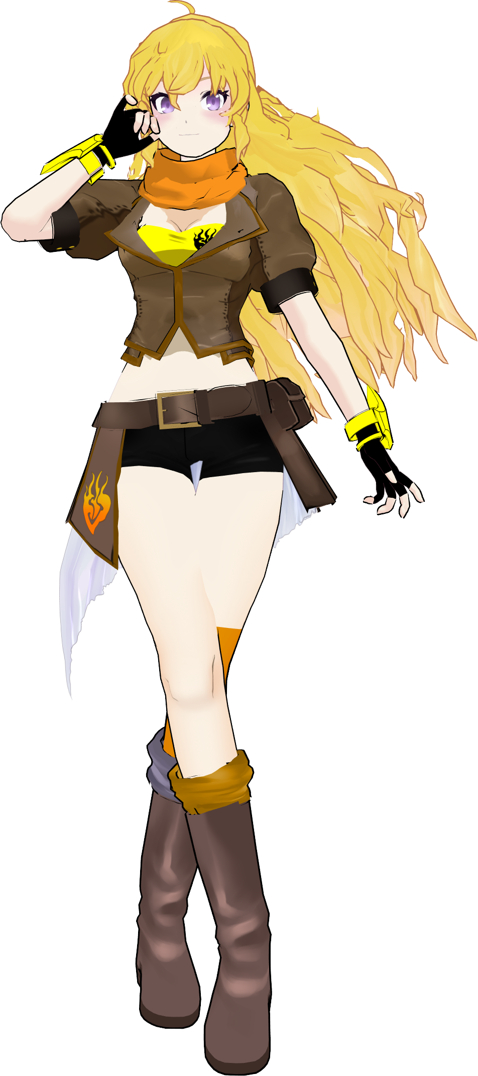 yang xiao long statue