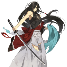 Wallpaper Izuminokami Kanesada Gallery Touken Ranbu Wiki Fandom Desktop Wallpaper Free