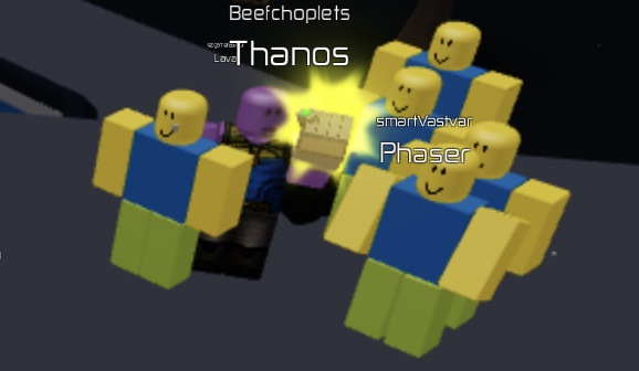 Thanos Tower Battles Battlefront Wiki Fandom - thanos noob thanos noob roblox