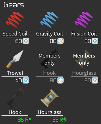 Menu Tower Of Hell Wiki Fandom - speed coil roblox icon