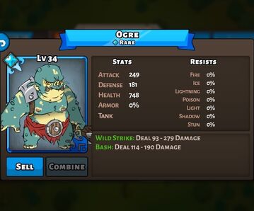 Ogre Status Max