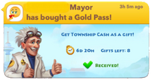 Gold Pass Gifts