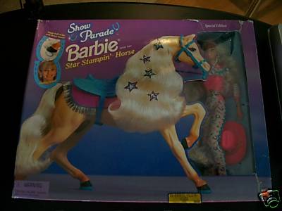 vintage barbie horses