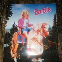 barbie palomino horse