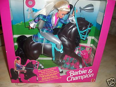 barbie horse and rider