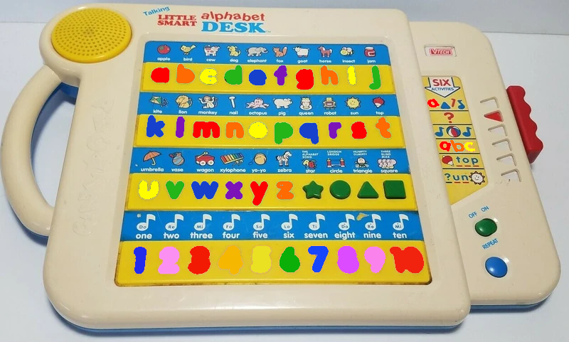 VTech Talking Little Smart Alphabet Desk  Toys Wiki  Fandom