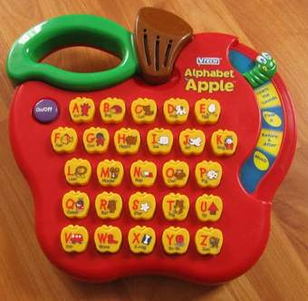 alphabet apple vtech