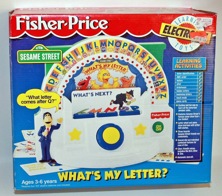 fisher price alphabet game