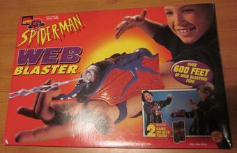 spider man web blaster