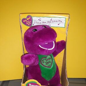 barney toy singing i love you