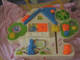 fisher price house activity center
