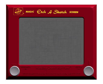 magic etch a sketch screen
