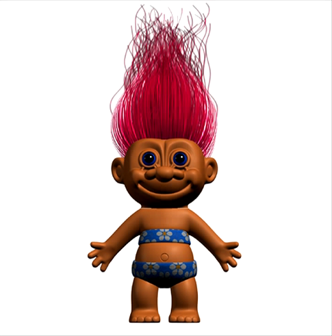 scary troll doll