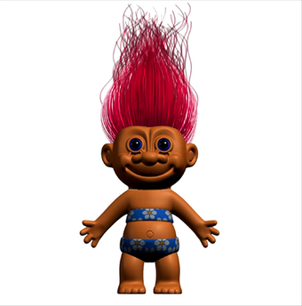 troll toy hair