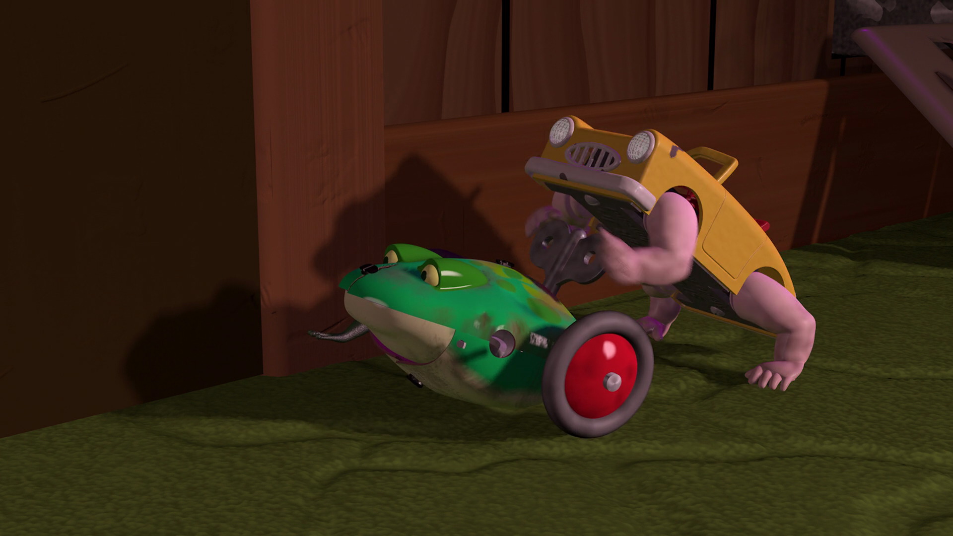 toy story walking car